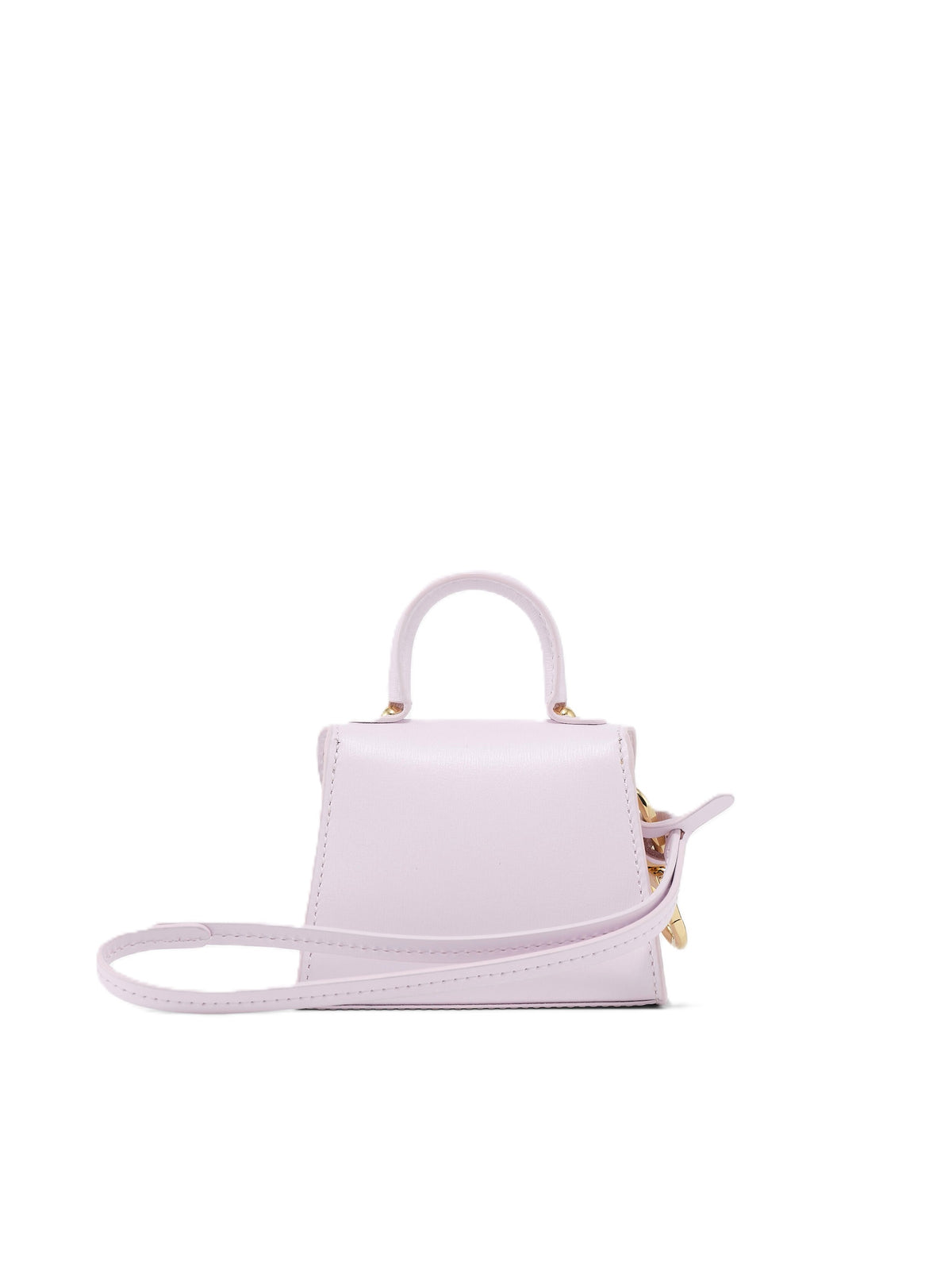 Edlic Women's Lilac Box Calf Leather Bag Charm