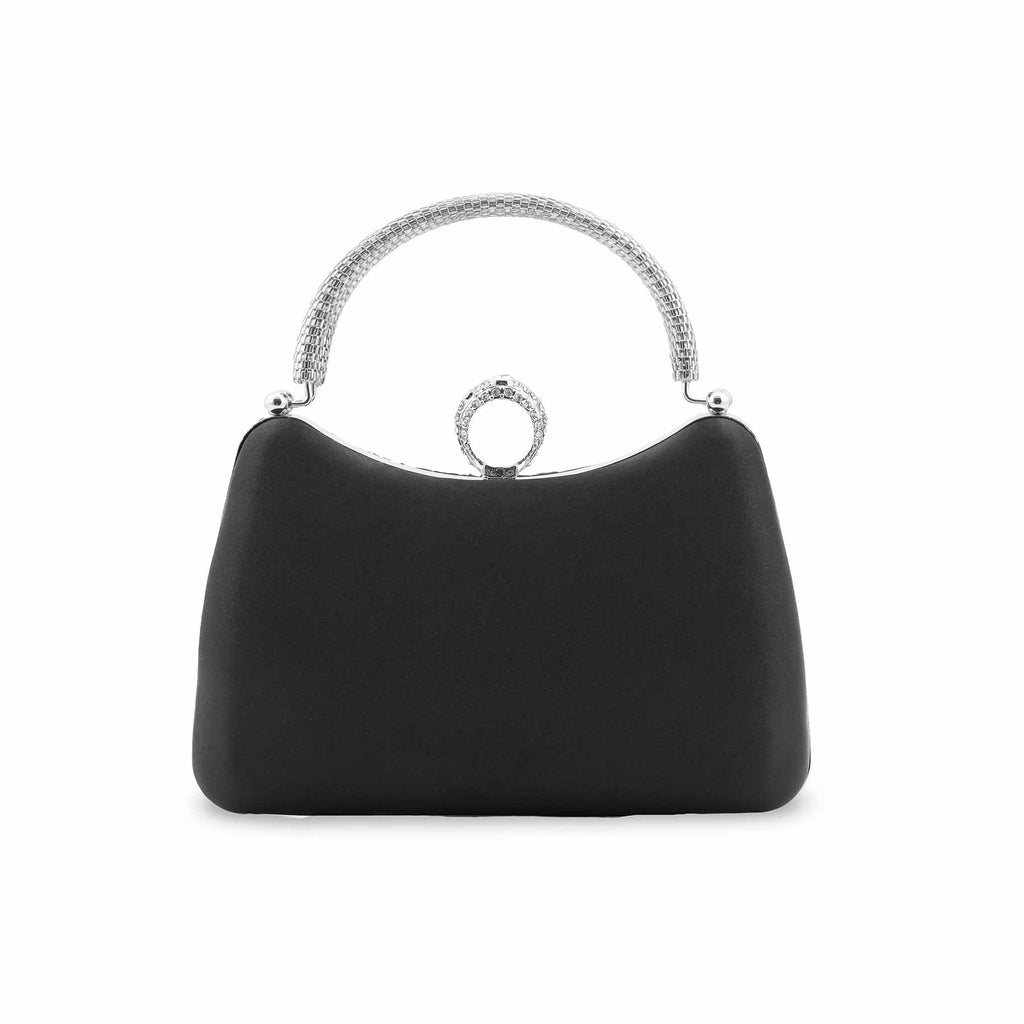 Edlic Women's Black Formal Clutch