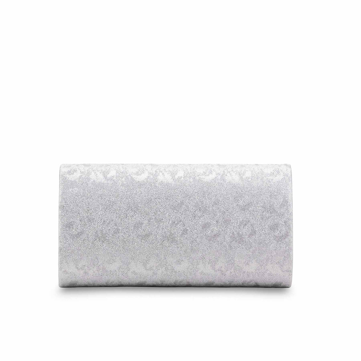 Edlic Women's Silver Fancy Clutch