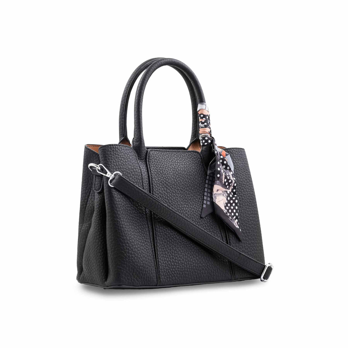 Edlic Women's Black Formal Handbag