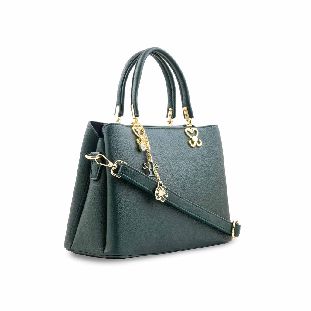 Edlic Women's Green Formal Handbag