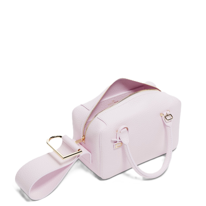 Edlic Women's Lilac Leather Mini Handbag