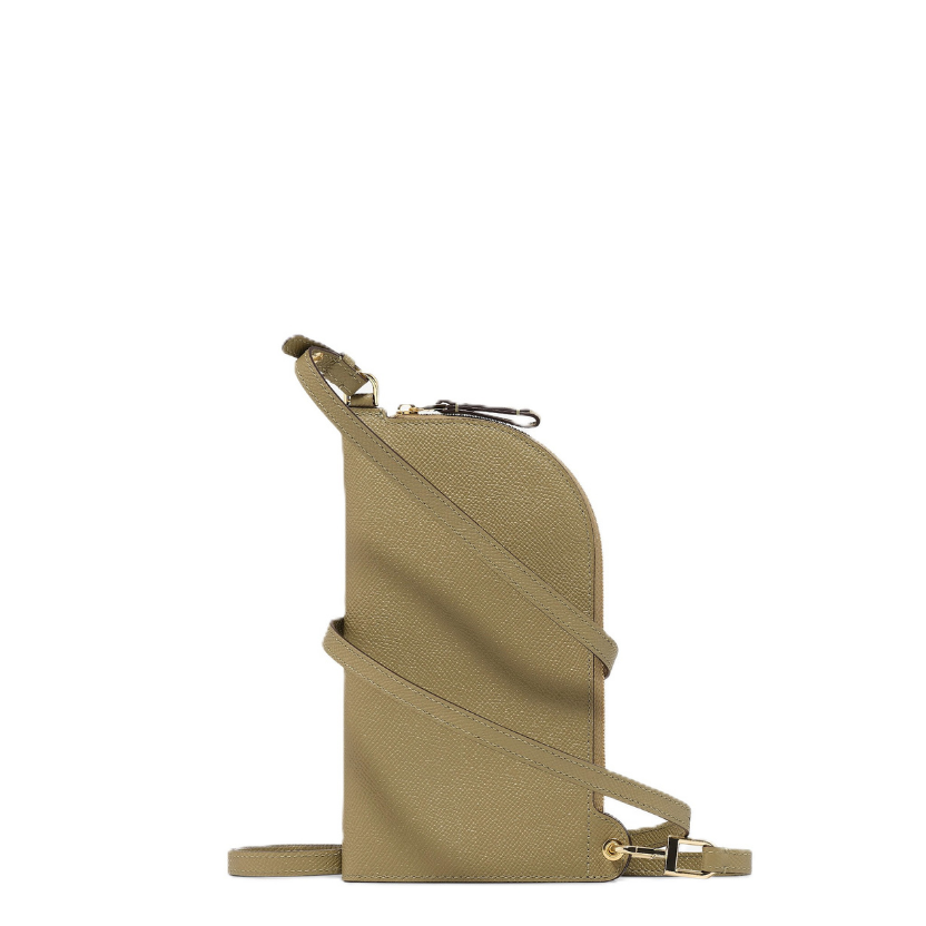 Edlic Women's Argile Leather Phone Pouch