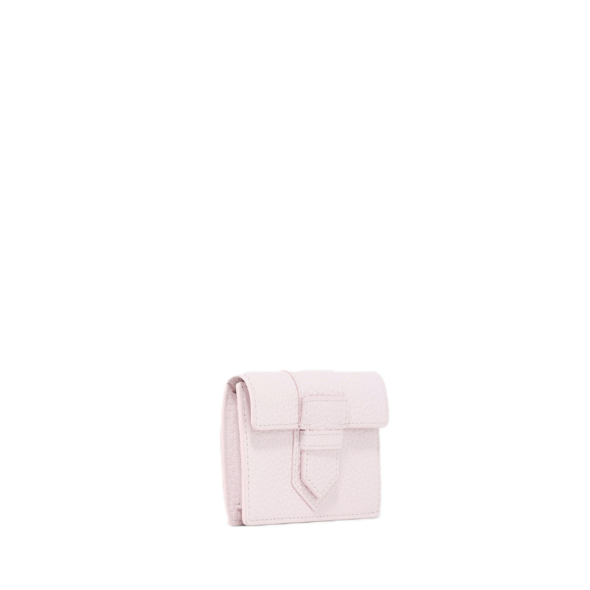 Edlic Women's Lilac Calfskin Card Holder